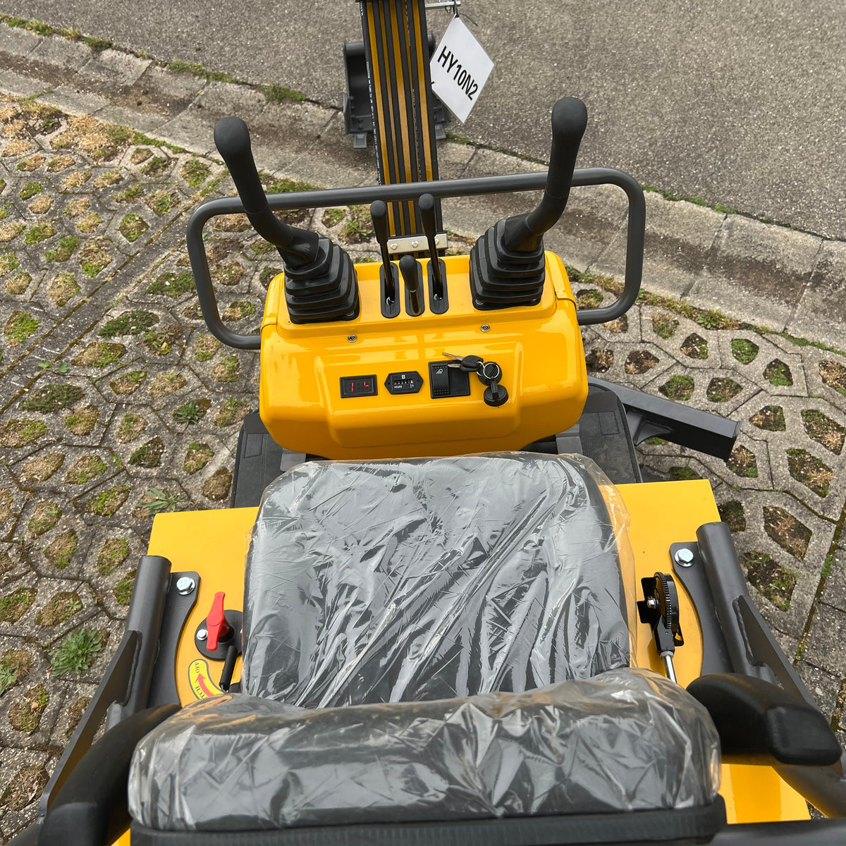 Minibagger BK09 Bagger 900kg Diesel inkl. Schnellwechsler & Zahnlöffel 7,6KW