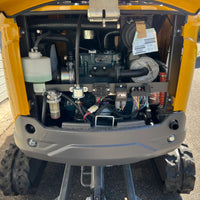 Minibagger HY16F2 Kettenbagger Kubota D722 mit Verstellfahrwerk & Schnellwechsler & 43cm Zahnlöffel