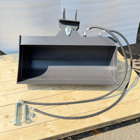 Hydraulischer Schwenk-Löffel 80cm für Minibagger Tilt-Schaufel
