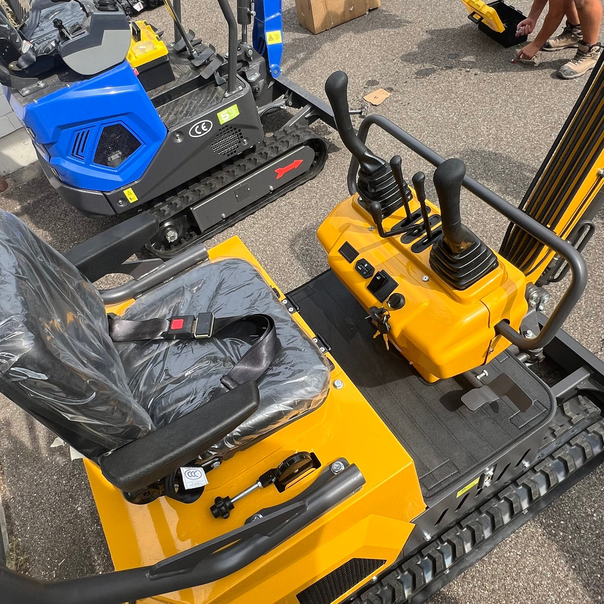 Minibagger HY10N2 - 1t, Koop 7,6KW Diesel, Schnellwechsler, 40cm Zahnlöffel