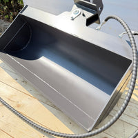 Hydraulischer Schwenk-Löffel 80cm für Minibagger Tilt-Schaufel