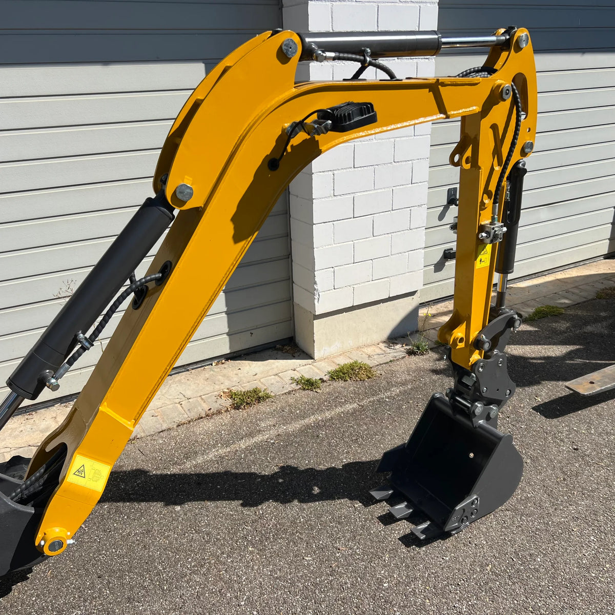 Minibagger HY16F2 Kettenbagger Kubota D722 mit Verstellfahrwerk & Schnellwechsler & 43cm Zahnlöffel