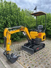 Minibagger HY10 Bagger 900kg Diesel inkl. Schnellwechsler & Zahnlöffel 7,6KW
