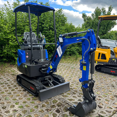 Brixi Minibagger 1200 kg KOOP192F 7,6 kW Kettenbagger,  Löffel + Schnellwechsler