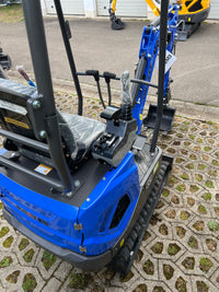 Minibagger HY12 Bagger 1000 kg Diesel 1t inkl. Schnellwechsler & Zahnlöffel