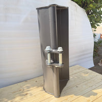 80 cm Erdlöffel für Minibagger Bagger Löffel (inkl. 2 Stück Montagebolzen)