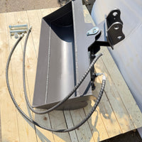 Hydraulischer Schwenk-Löffel 80cm für Minibagger Tilt-Schaufel